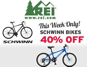 40% off Schwinn Bikes (13 choices from $179.73)