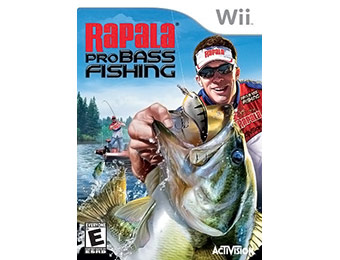 88% off Rapala Pro Bass Fishing Game (Nintendo Wii)