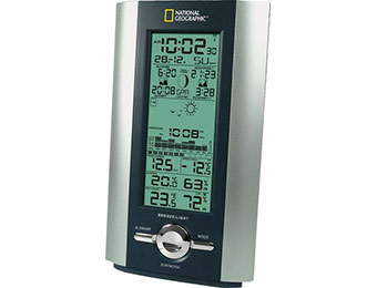 70% off National Geographic 348NC Home Weather Station