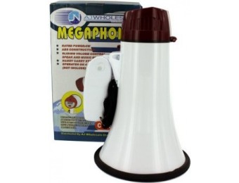 64% off Compact Megaphone with Siren