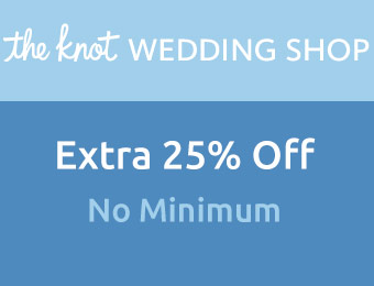Extra 25% off w/ The Knot promotional code: FREE25