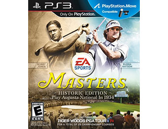 $20 off Tiger Woods PGA TOUR 14: Masters Historic Edition PS3