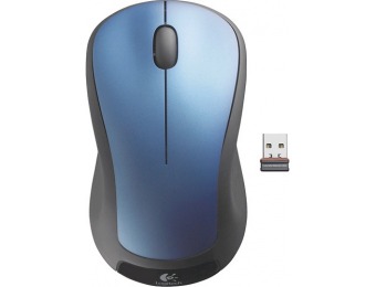 $17 off Logitech M310 Wireless Optical Mouse - Peacock Blue