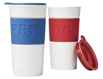 20% off FEED for Target Travel Mug (blue or red)