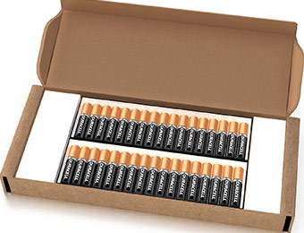 49% off 34 Pack Duracell AAA Alkaline Batteries with DuraLock