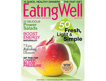 87% off EatingWell Magazine 1 Yr Subscription, coupon code: 8769
