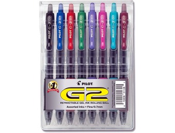 48% off 8ct Pilot G2 Retractable Premium Gel Ink Roller Ball Pens