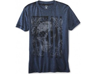 59% off Route 66 Men's Graphic T-Shirt - Skull
