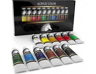 80% off MyArtscape Acrylic Paint Set - Artist Quality Paints