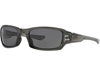 $80 off Oakley Oo9238 Fives Squared Grey Wrap Sunglasses
