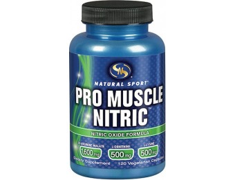 43% off STS Pro Muscle Nitric Oxide Formula, Veggie Caps, 120 ea