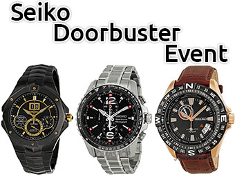 Up to 82% off Seiko Watches