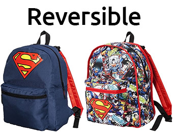 67% off Superman Reversible Backpack