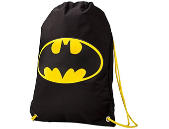 60% off Batman Black Sack Bag (laundry bag or gym bag)