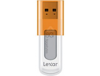 90% off Lexar JumpDrive S50 USB 2.0 Flash Drive, 8GB, Orange
