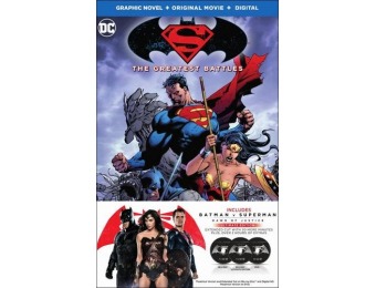63% off Batman v Superman: Dawn of Justice Graphic Novel + DVD
