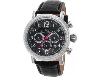 90% off Lucien Piccard Capri Multi-Function Leather Watch