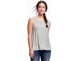 80% off Old Navy Relaxed Hi Lo Slit Back Space Dye Muscle Tank