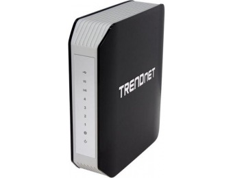 87% off TRENDnet TEW-812DRU AC1750 Dual Band Wireless Router