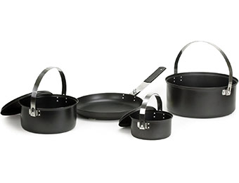 62% off Stansport Black Granite Family Outdoor Camping Cookset