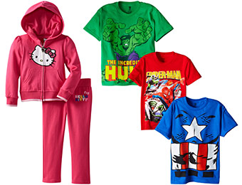 50% off Kids' Character Clothing, Shoes & More