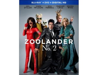 38% off Zoolander No. 2 Blu-ray/DVD
