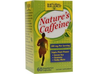 56% off Natural Balance Nature's Caffeine 200mg caps
