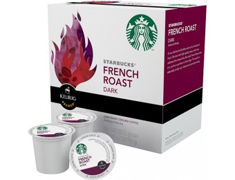 50% off Keurig Starbucks French Roast Coffee K-Cups (16-Pack)