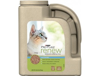 65% off Purina Pro Plan Renew Unscented Clumping Litter