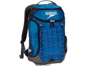 51% off Speedo Quantum Backpack, Imperial Blue/Insignia Blue, 25-Liter