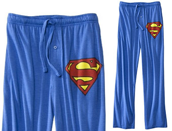 Extra 29% off Men's Superman Sleep Pants