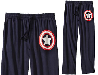 Extra 29% off Men's Captain America Sleep Pants