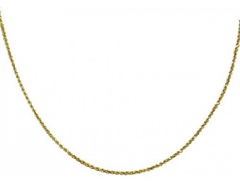 92% off 14K Rope Chain Necklace