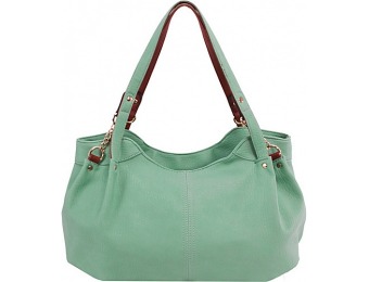 64% off Parinda Arianna Shoulder Bag Green Handbag