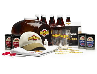 40% off Mr. Beer Brewmaster's Select Home Beer-Making Kit