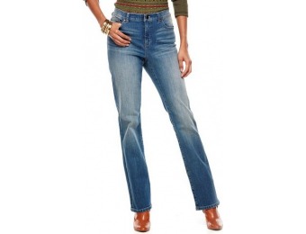 83% off Chaps Curvy Straight-Leg Jeans - Women's