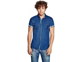 57% off Guess Dominic Western Shirt