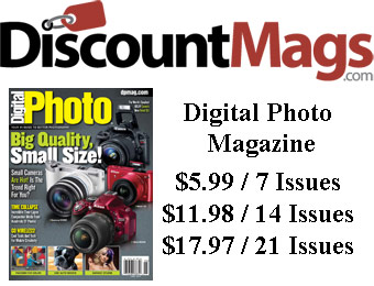 87% off Digital Photo Magazine Subscription, $5.99 / 7 Issues