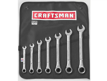 $9 off Craftsman 7PC Professional Wrench Set, SAE