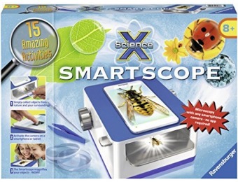 80% off Ravensburger Science X Smartscope Science Kit