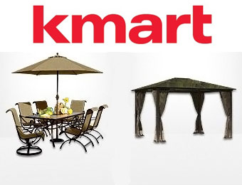 Up to 60% off Patio Furniture + $5 Off $50 w/code: KMART5OFF50