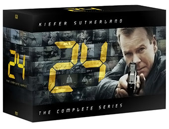 $240 off 24: The Complete Series DVD Set (57 discs)
