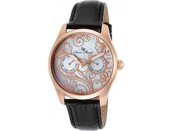 90% off Lucien Piccard Lovemaze Leather Band Watch