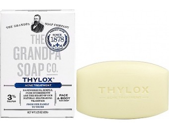83% off Grandpa's Soap Co. Thylox Acne Treatment Soap