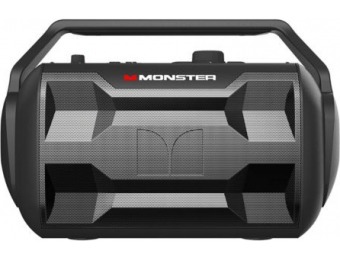 53% off Monster Nomad Bluetooth Speaker - Black