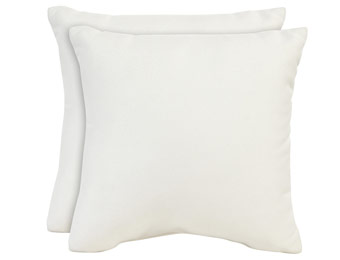 58% off Allen + Roth Sunbrella Pearl Accent Pillows, Set of 2