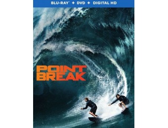72% off Point Break (Blu-ray + DVD + Digital HD)
