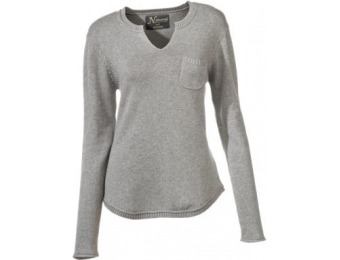 60% off Natural Reflections Notch Neck Sweater for Ladies