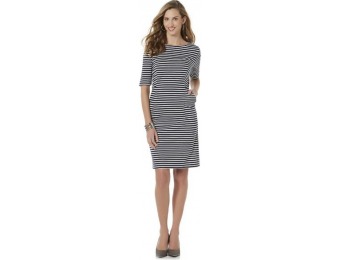 89% off Covington Women's Elbow Sleeve Dress - Striped
