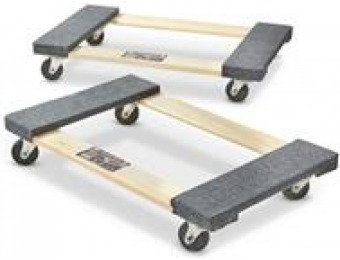 36% off Furniture Movers' Dolley, 600-lb. Capacity, 2 Pack